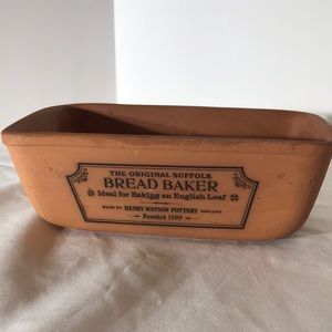Henry Watson’s terracotta bread baker 9x5 loaf pan